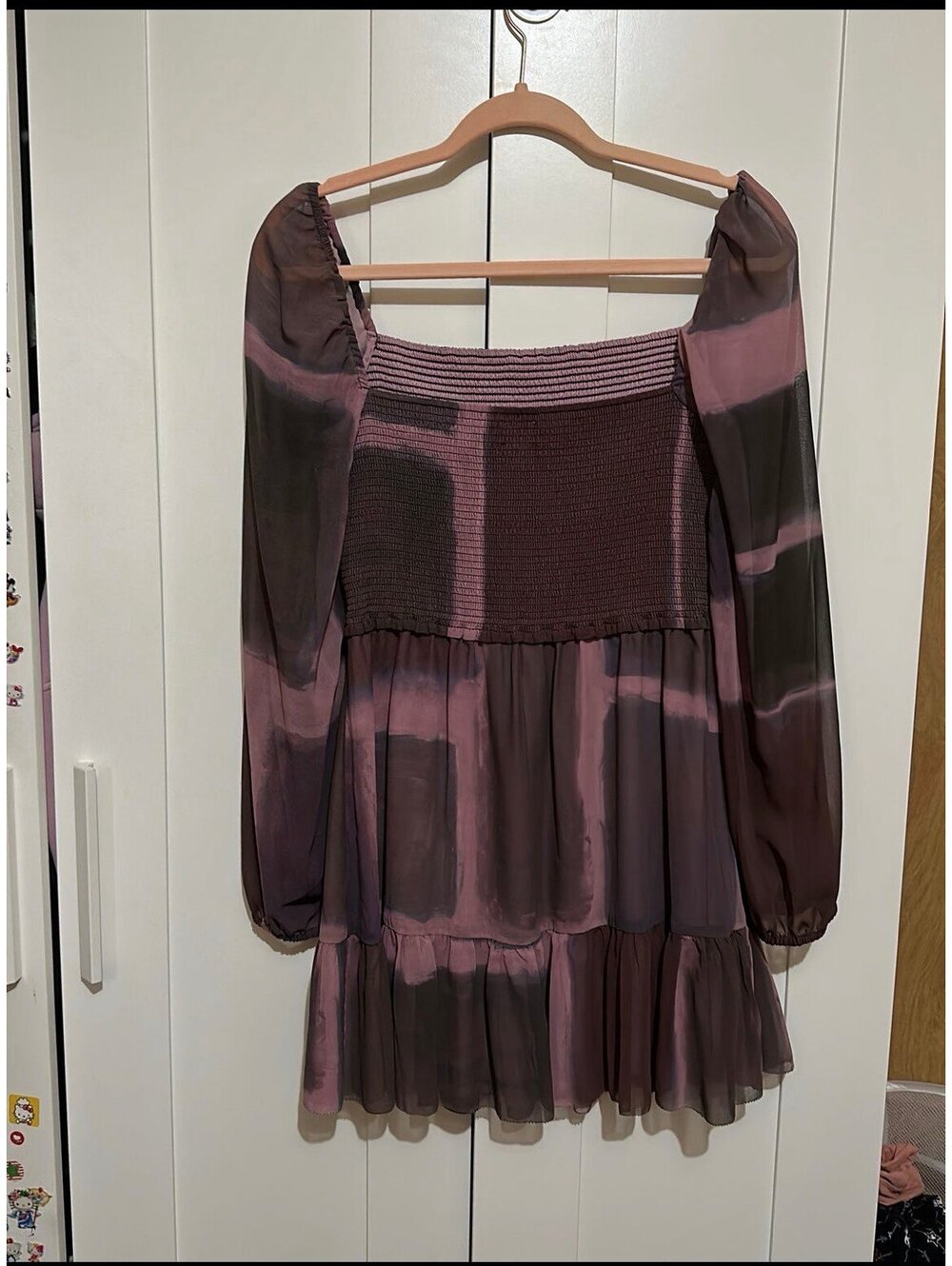 Aritzia Wilfred Tempest Dress Sz M Style Multi